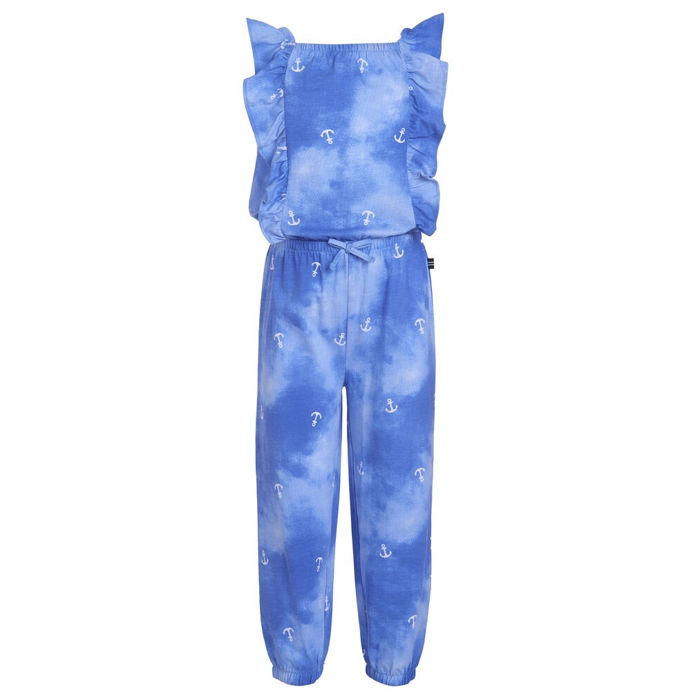 Nautica Tie-Dye Anchor Jumpsuit - Size 4T